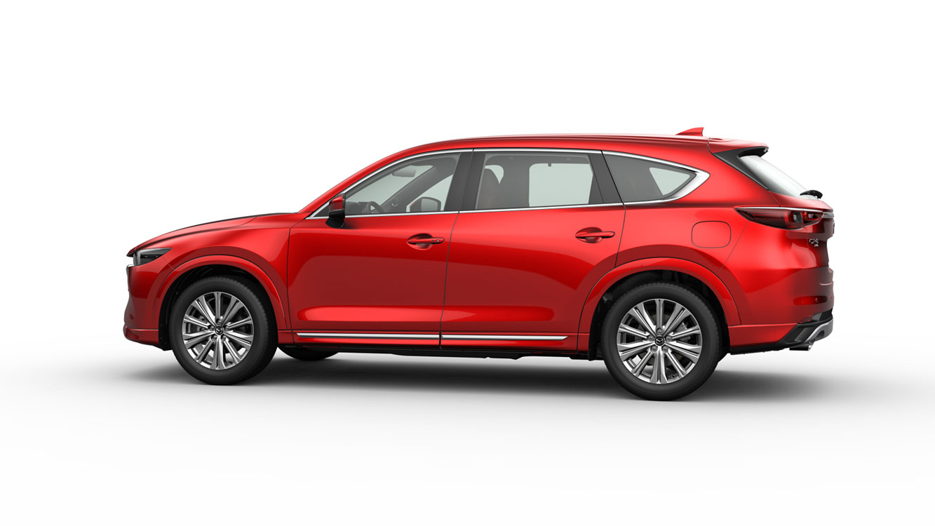 Mazda CX8 - Red