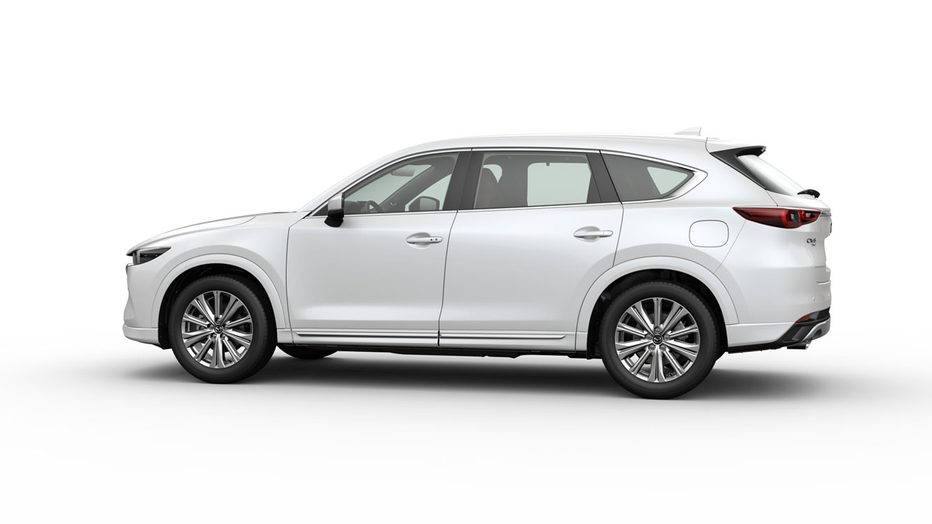 Mazda CX8 - White
