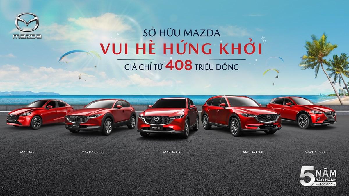 Sản phẩm dòng xe MAZDA TRƯỜNG CHINH
